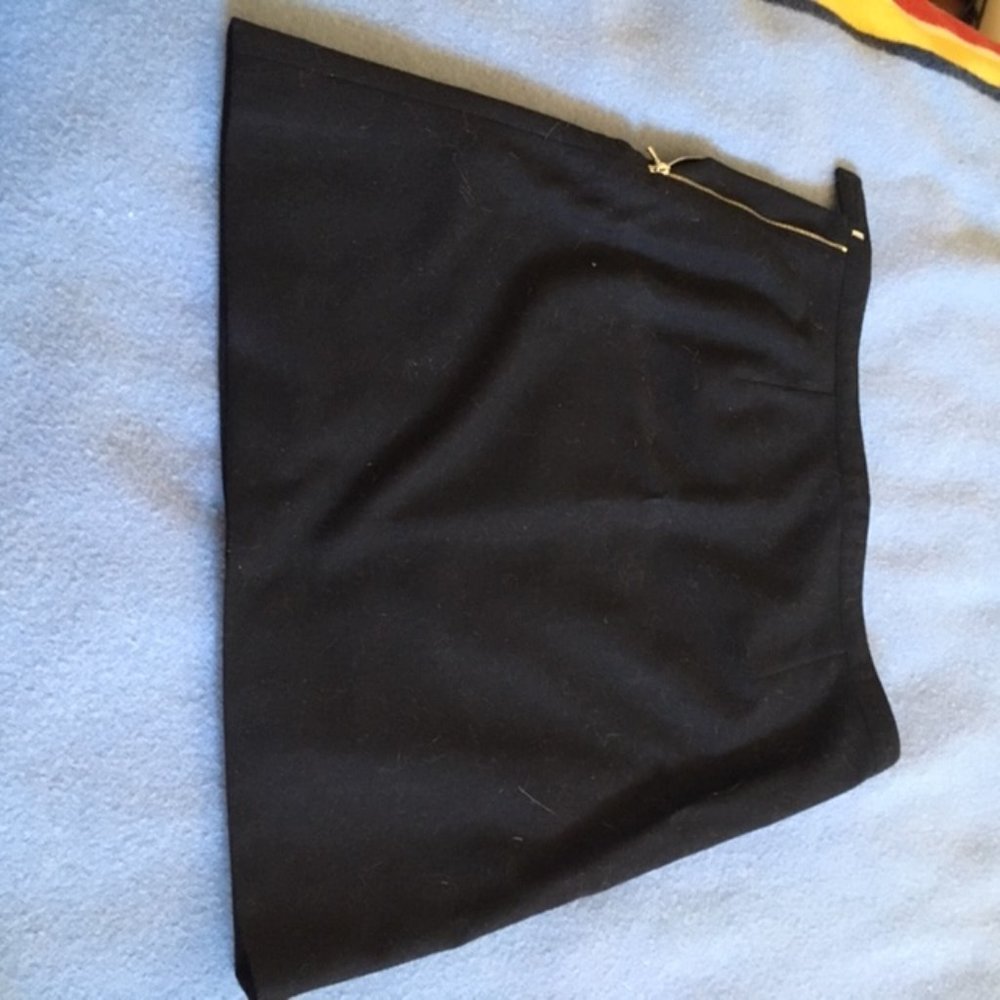 A.P.C. ada wool skirt black mini